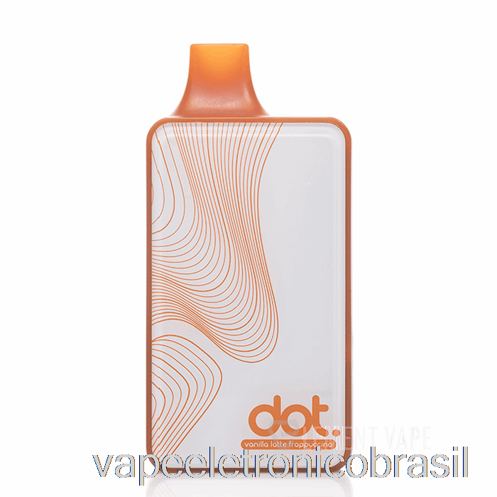 Vape Eletrônico Dotmod Dot V2 10000 Descartável Baunilha Latte Frappuccino